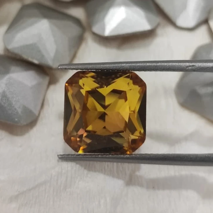 Foiled Glass Crystal